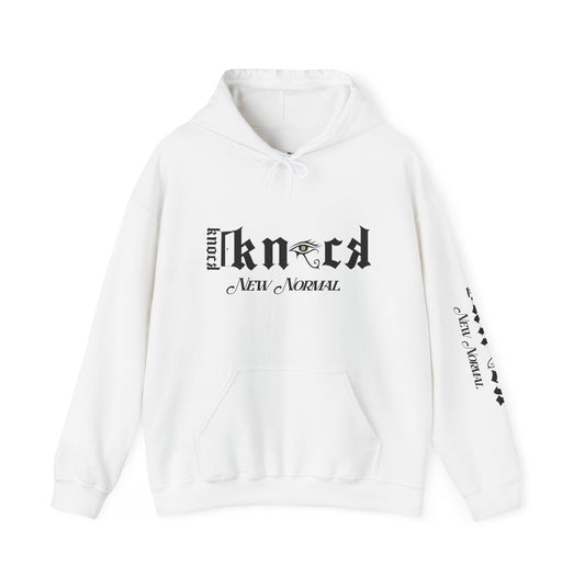 Hoodie - 'Fun Is Free' Color Splash Graphic Hoodie with 'kn?cd' Gothic Logo