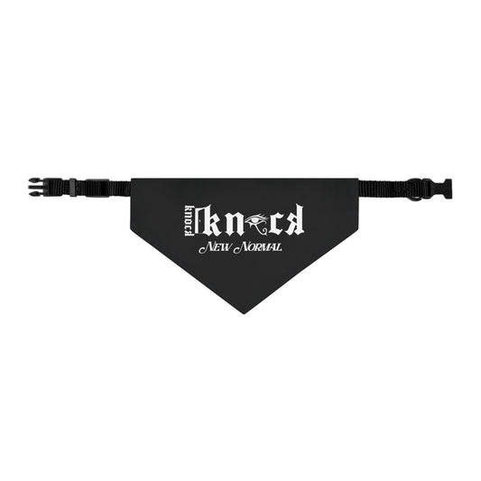 Pet Bandana Collar — 'knocd: A New Normal' Gothic Dog Bandana Collar