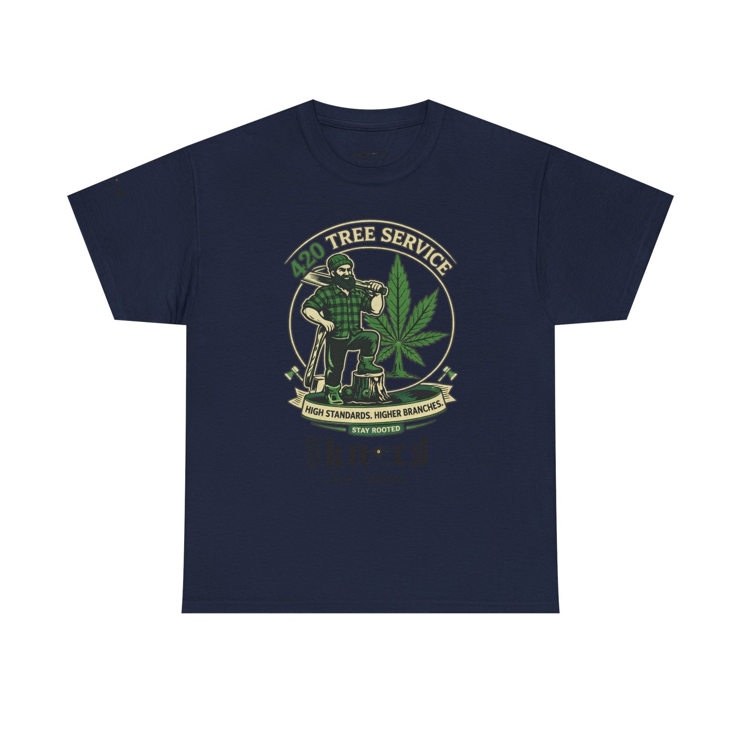 Cannabis Vintage Crew T-Shirt — 'To Thine Own Self' Graphic Tee
