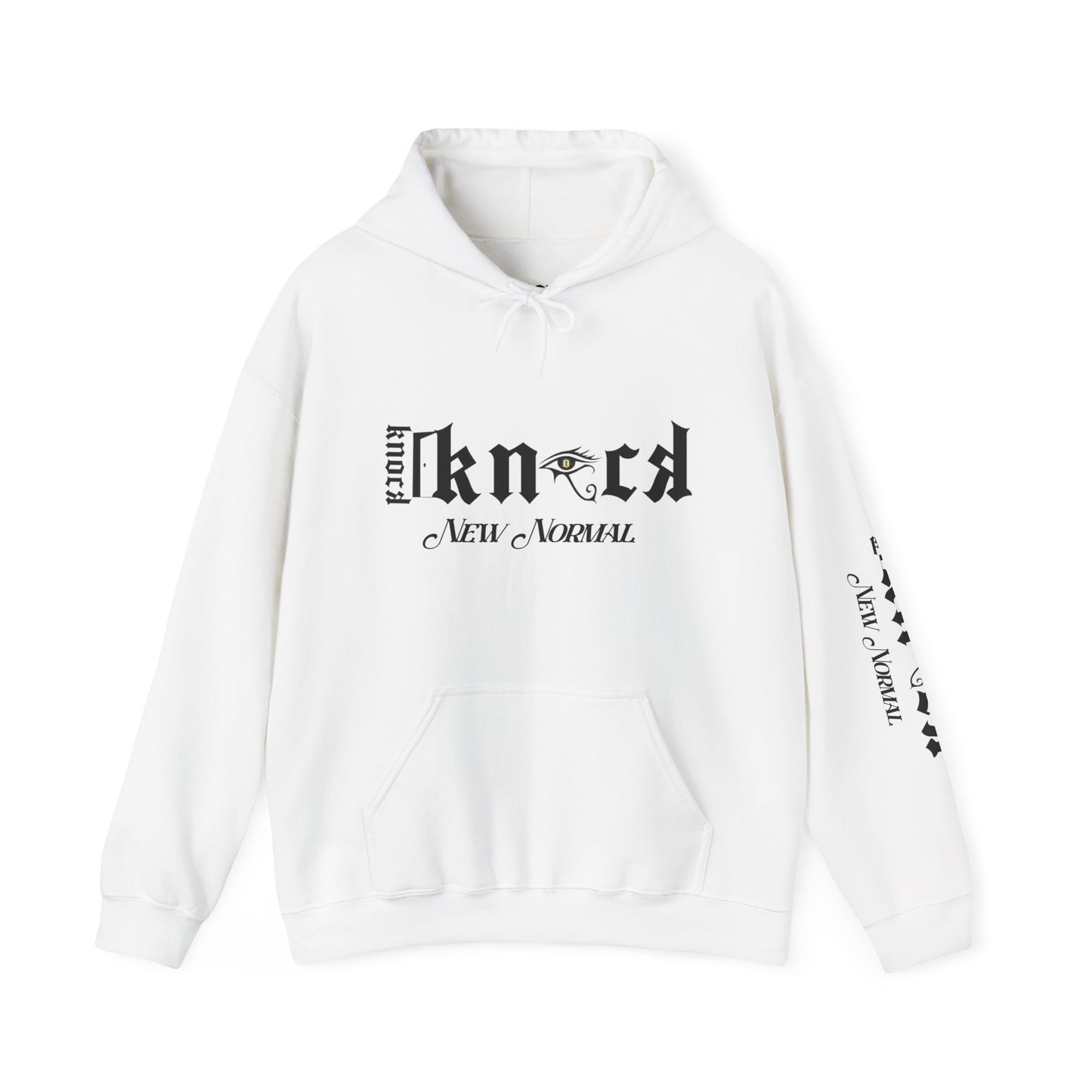 Hoodie - 'Fun Is Free' Color Splash Graphic Hoodie with 'kn?cd' Gothic Logo