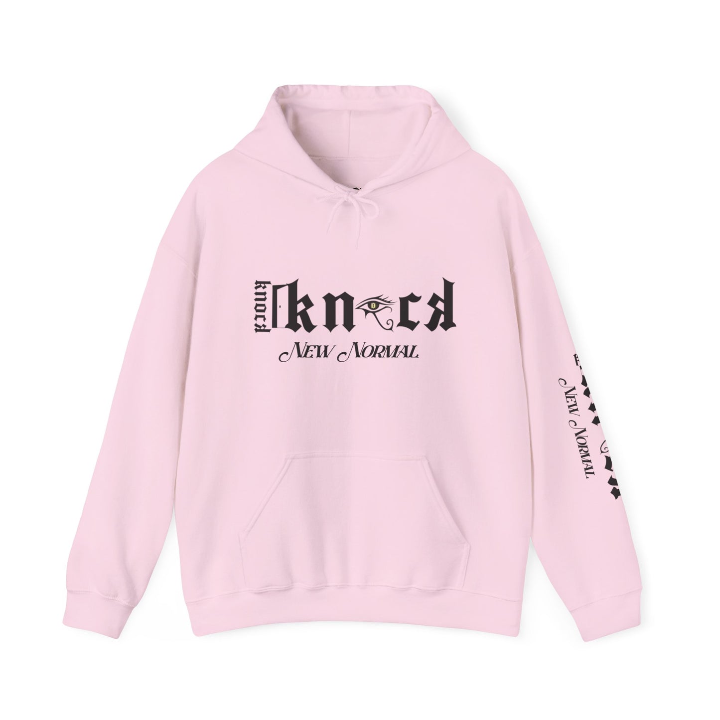 Hoodie - 'Fun Is Free' Color Splash Graphic Hoodie with 'kn?cd' Gothic Logo