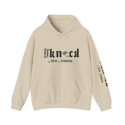 Hoodie - 'Fun Is Free' Color Splash Graphic Hoodie with 'kn?cd' Gothic Logo