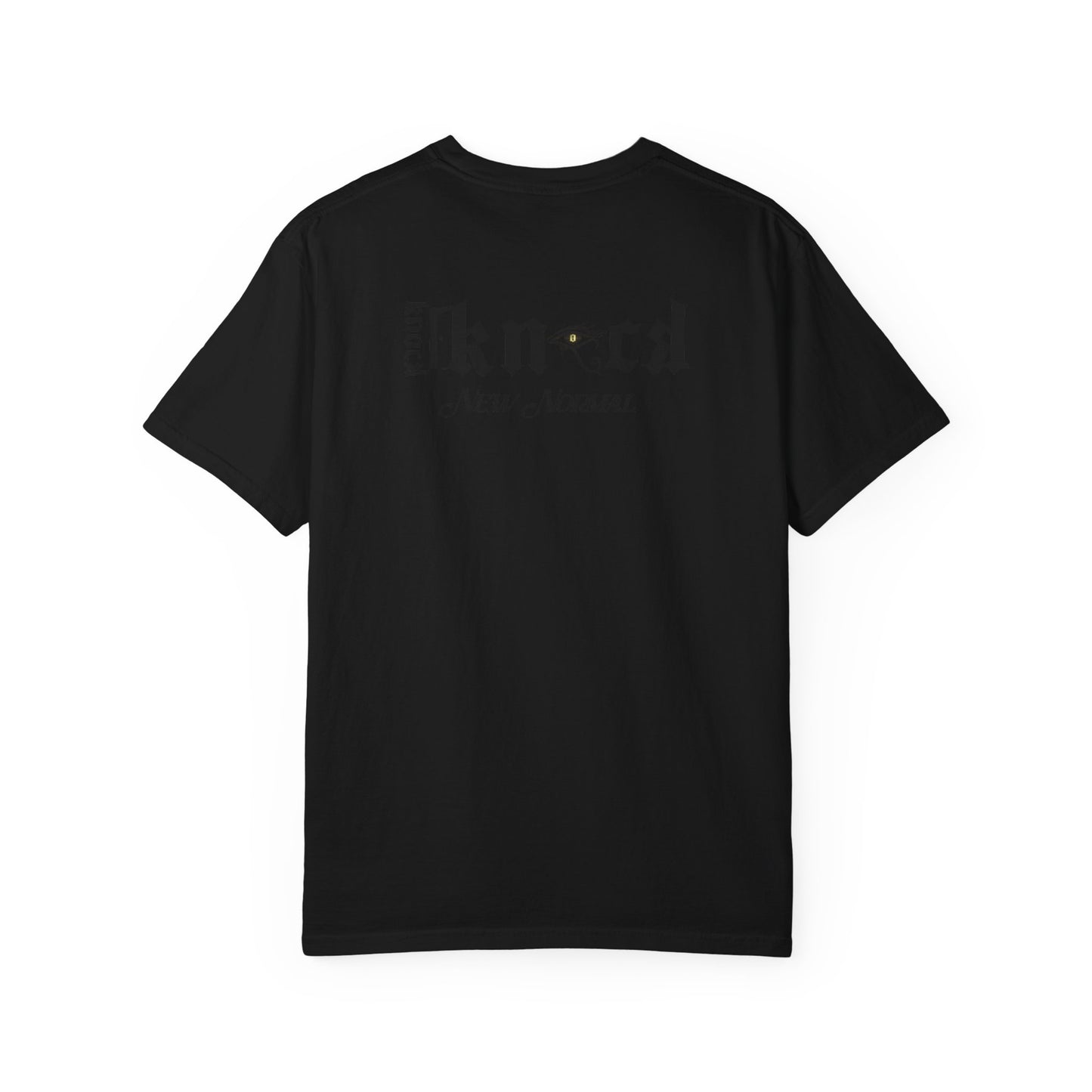 Skull Moon T-Shirt — "Knock Knock New Normal" Graphic Tee