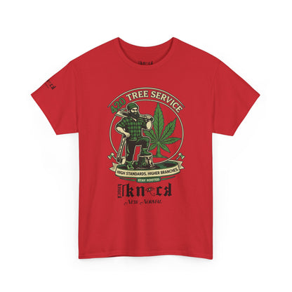 Cannabis Vintage Crew T-Shirt — 'To Thine Own Self' Graphic Tee