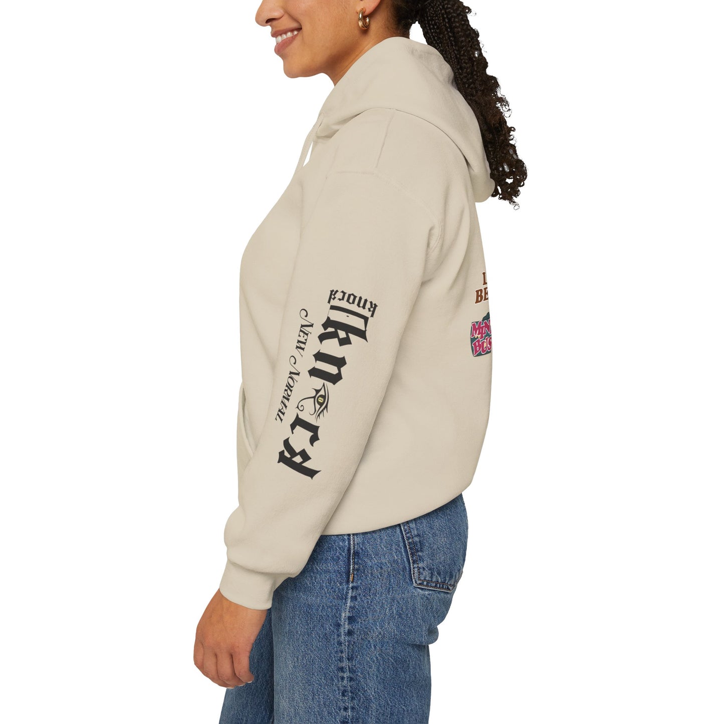 Hoodie — "Let Me Be Blunt" Retro Smoke Graphic Pullover