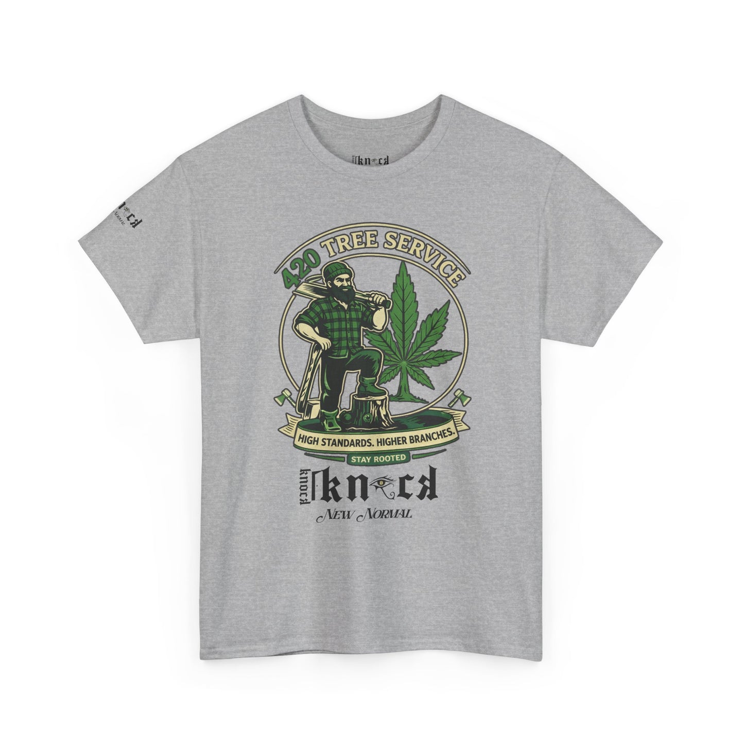 Cannabis Vintage Crew T-Shirt — 'To Thine Own Self' Graphic Tee