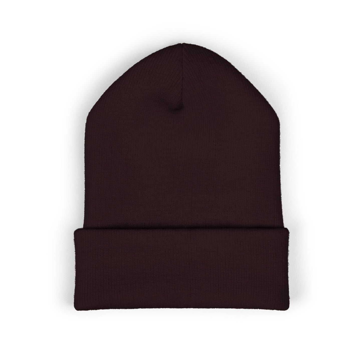 Embroidered 'Kneed New Normal' Cuffed Beanie – Gothic Streetwear Knit Hat