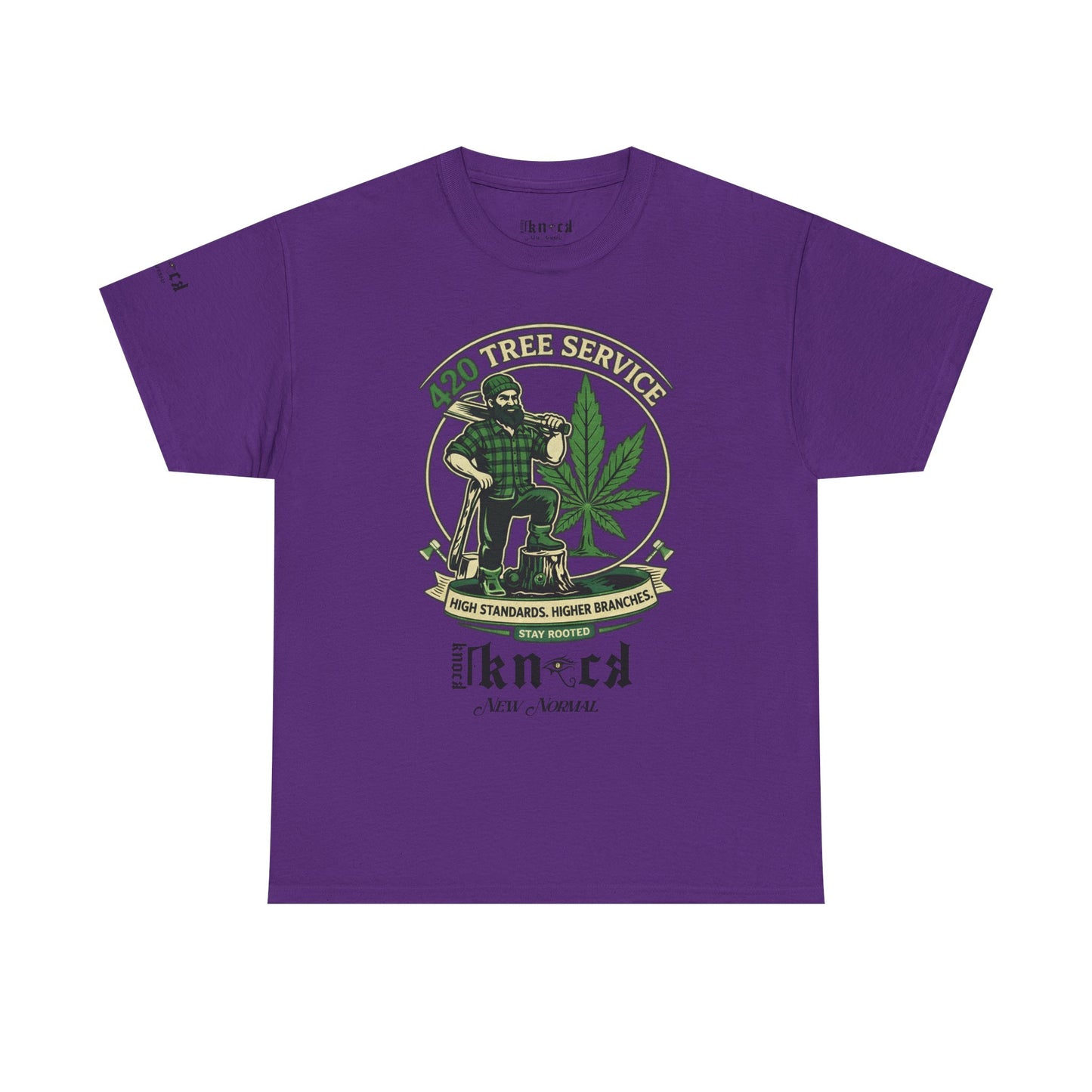 Cannabis Vintage Crew T-Shirt — 'To Thine Own Self' Graphic Tee