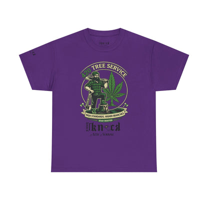 Cannabis Vintage Crew T-Shirt — 'To Thine Own Self' Graphic Tee