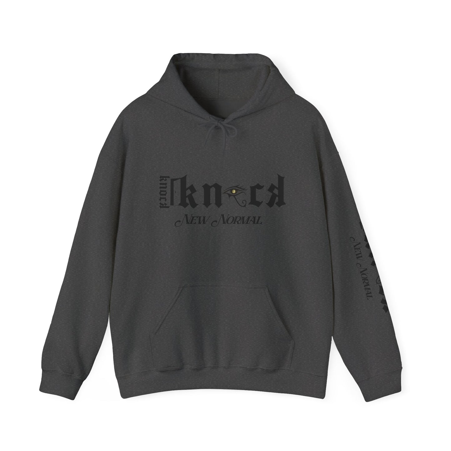 Hoodie - 'Fun Is Free' Color Splash Graphic Hoodie with 'kn?cd' Gothic Logo