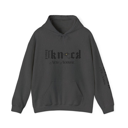 Hoodie - 'Fun Is Free' Color Splash Graphic Hoodie with 'kn?cd' Gothic Logo