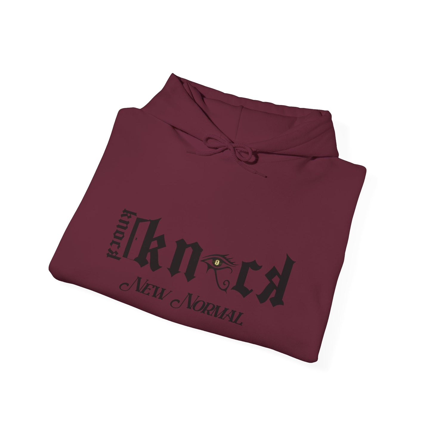 Hoodie - 'Fun Is Free' Color Splash Graphic Hoodie with 'kn?cd' Gothic Logo