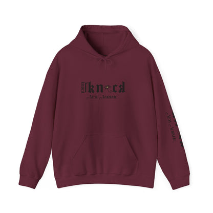 Hoodie — "Let Me Be Blunt" Retro Smoke Graphic Pullover