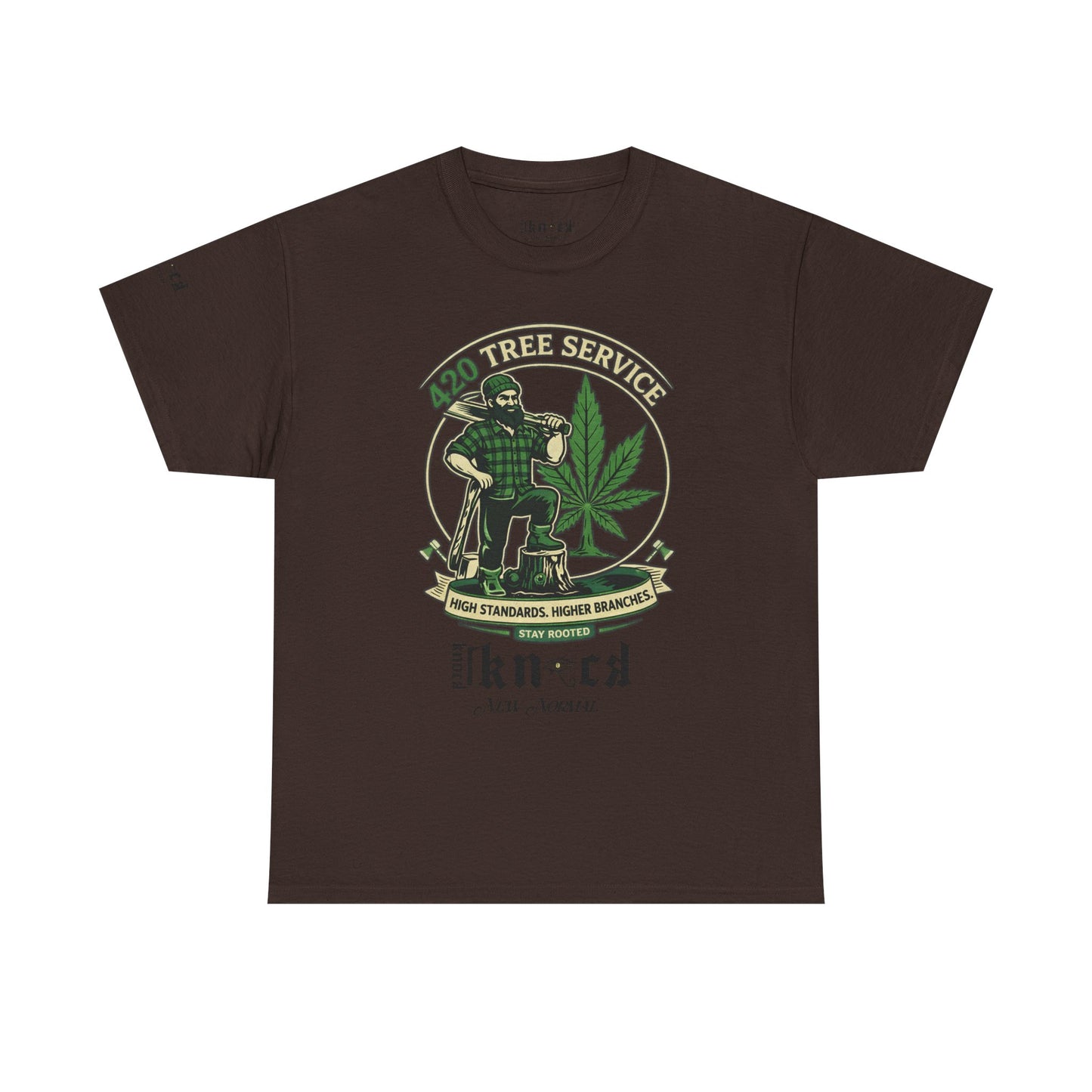 Cannabis Vintage Crew T-Shirt — 'To Thine Own Self' Graphic Tee