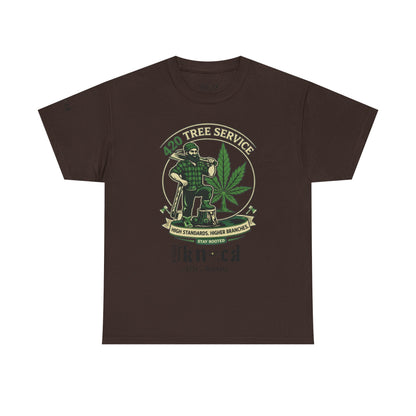 Cannabis Vintage Crew T-Shirt — 'To Thine Own Self' Graphic Tee