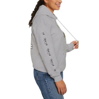 Hoodie — "Fun Is Free" Colorful Sports Graphic Pullover