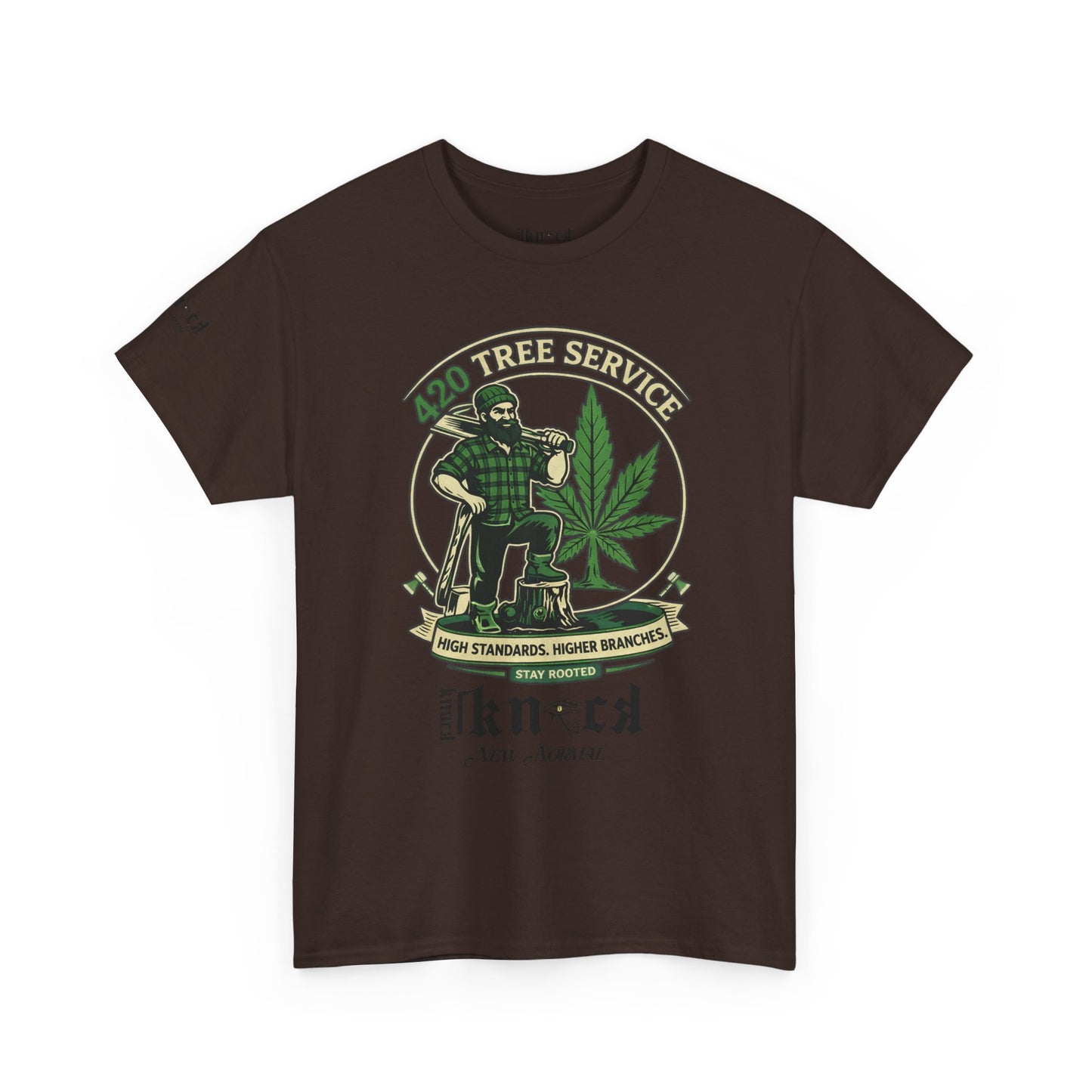 Cannabis Vintage Crew T-Shirt — 'To Thine Own Self' Graphic Tee