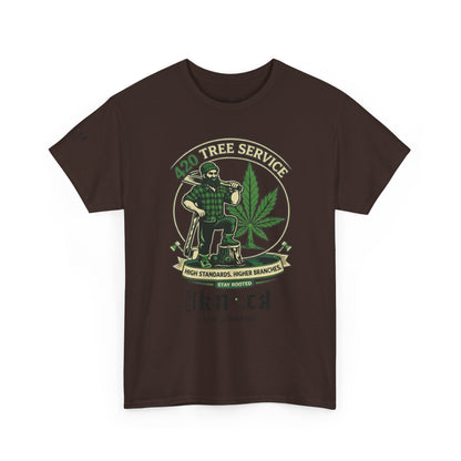 Cannabis Vintage Crew T-Shirt — 'To Thine Own Self' Graphic Tee