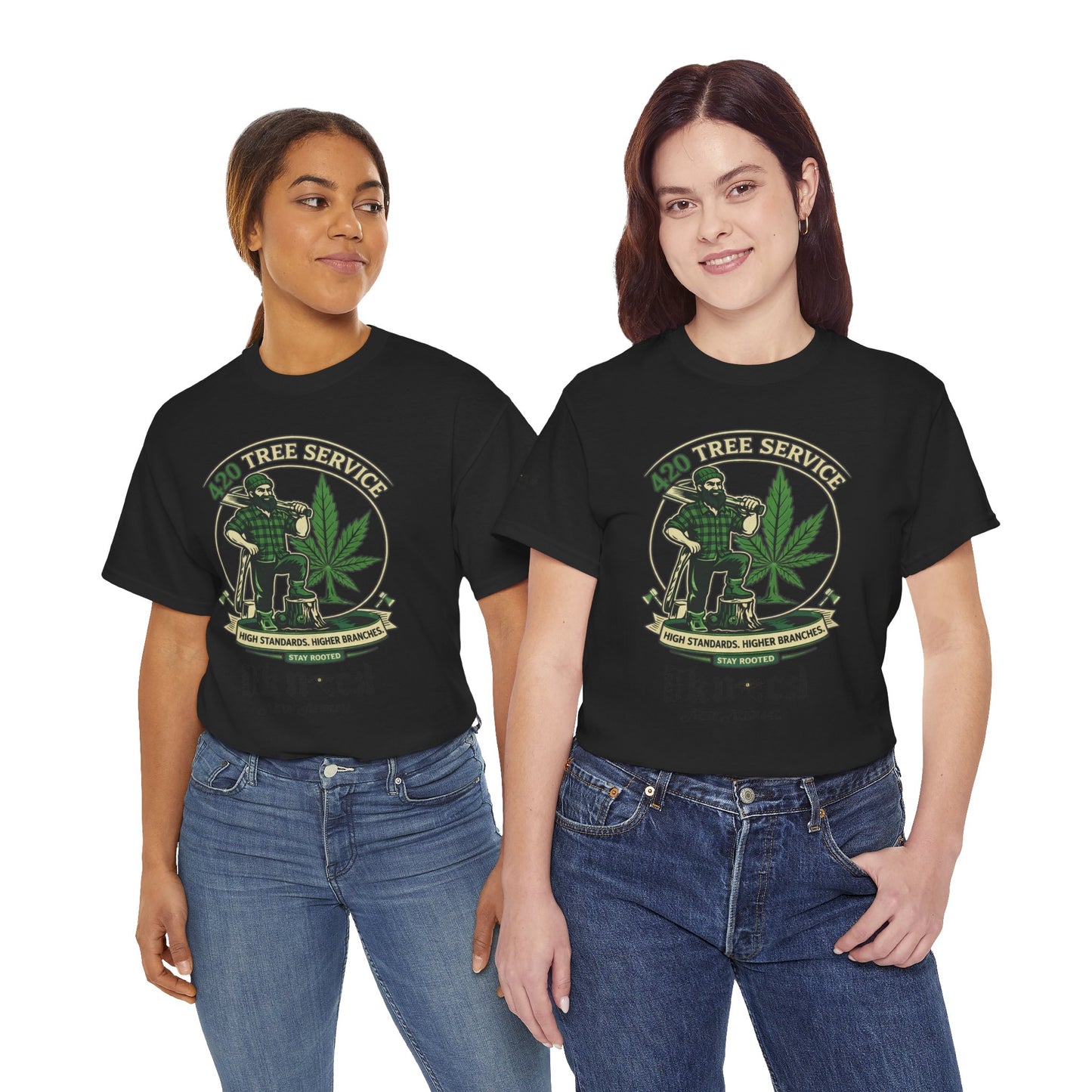 Cannabis Vintage Crew T-Shirt — 'To Thine Own Self' Graphic Tee