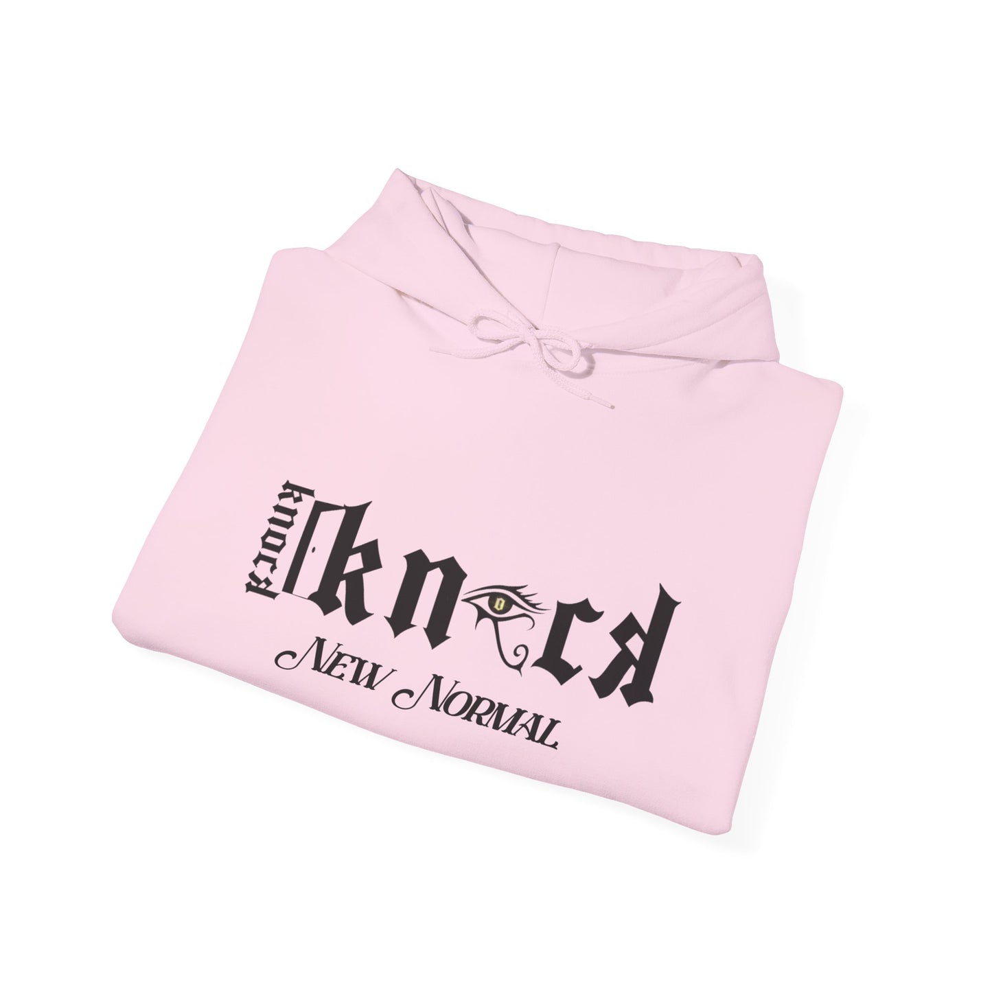 Hoodie - 'Fun Is Free' Color Splash Graphic Hoodie with 'kn?cd' Gothic Logo
