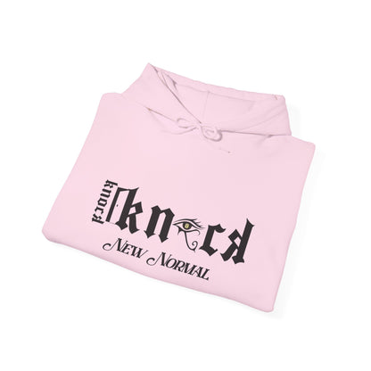 Hoodie - 'Fun Is Free' Color Splash Graphic Hoodie with 'kn?cd' Gothic Logo