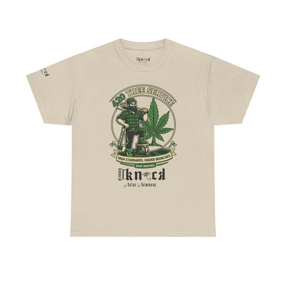Cannabis Vintage Crew T-Shirt — 'To Thine Own Self' Graphic Tee
