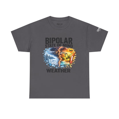Bipolar Weather T-Shirt — "Bipolar State of Mind" Graphic Tee