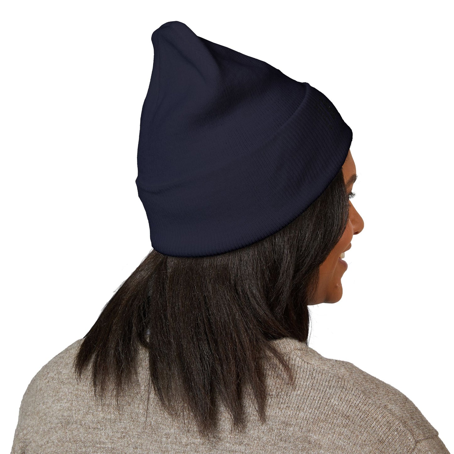 Embroidered 'Kneed New Normal' Cuffed Beanie – Gothic Streetwear Knit Hat