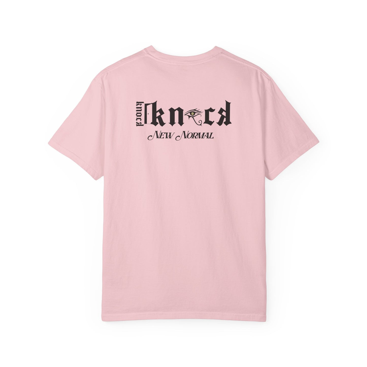 Skull Moon T-Shirt — "Knock Knock New Normal" Graphic Tee