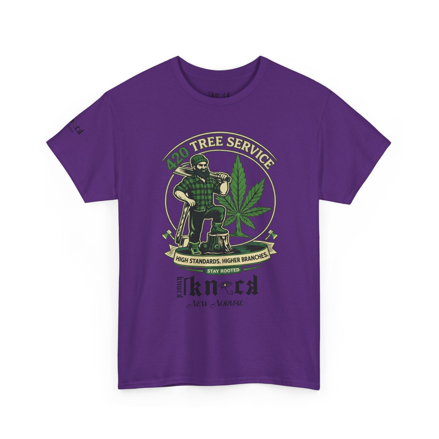 Cannabis Vintage Crew T-Shirt — 'To Thine Own Self' Graphic Tee