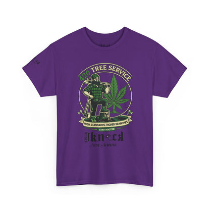 Cannabis Vintage Crew T-Shirt — 'To Thine Own Self' Graphic Tee