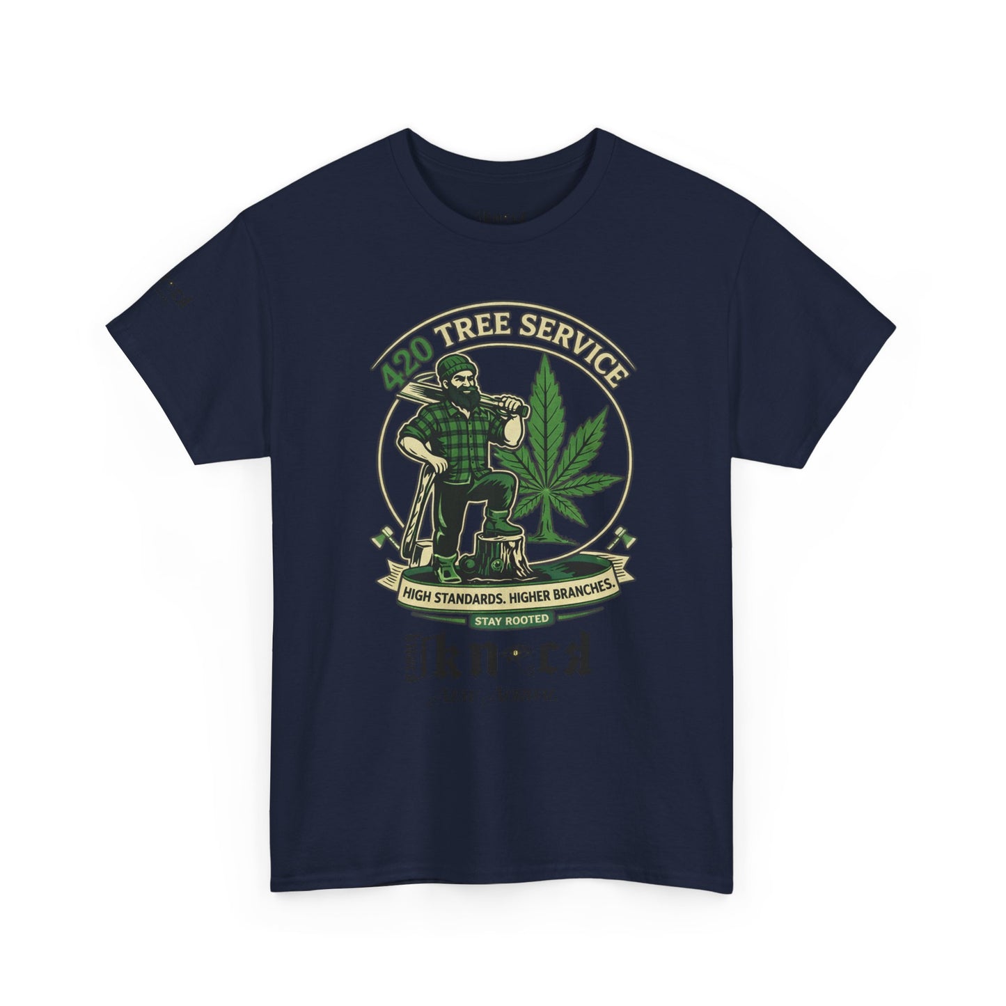 Cannabis Vintage Crew T-Shirt — 'To Thine Own Self' Graphic Tee