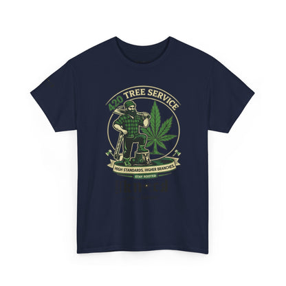 Cannabis Vintage Crew T-Shirt — 'To Thine Own Self' Graphic Tee