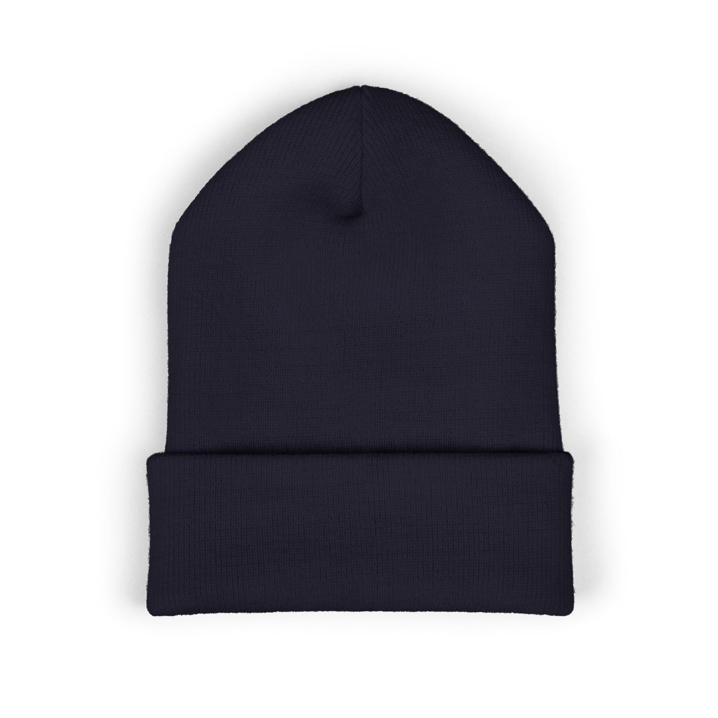 Embroidered 'Kneed New Normal' Cuffed Beanie – Gothic Streetwear Knit Hat