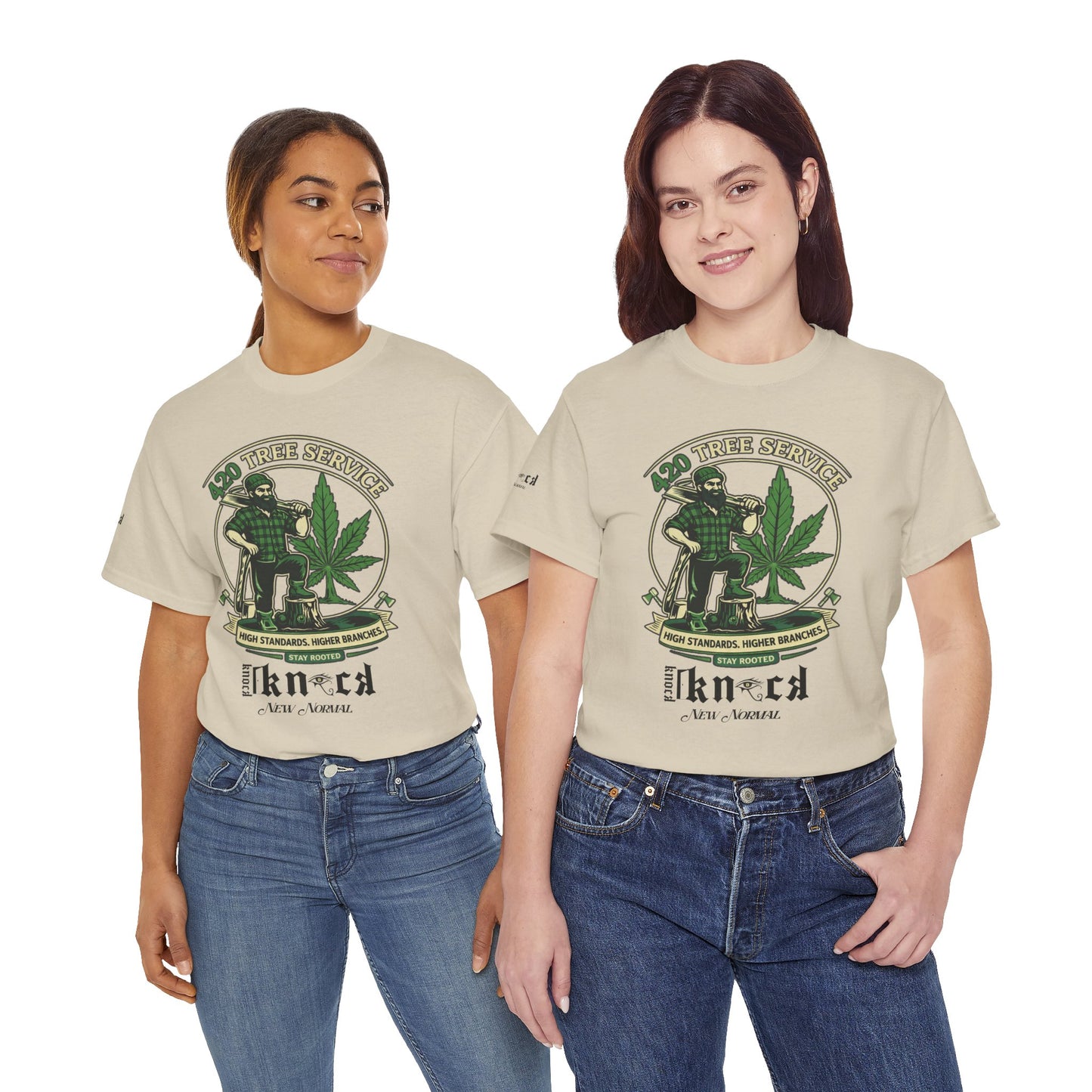 Cannabis Vintage Crew T-Shirt — 'To Thine Own Self' Graphic Tee
