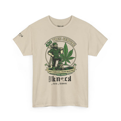 Cannabis Vintage Crew T-Shirt — 'To Thine Own Self' Graphic Tee