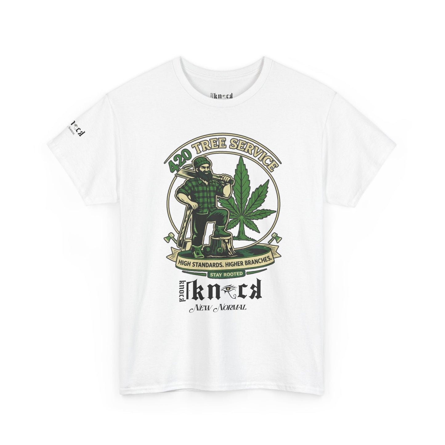 Cannabis Vintage Crew T-Shirt — 'To Thine Own Self' Graphic Tee