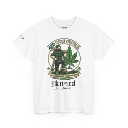 Cannabis Vintage Crew T-Shirt — 'To Thine Own Self' Graphic Tee