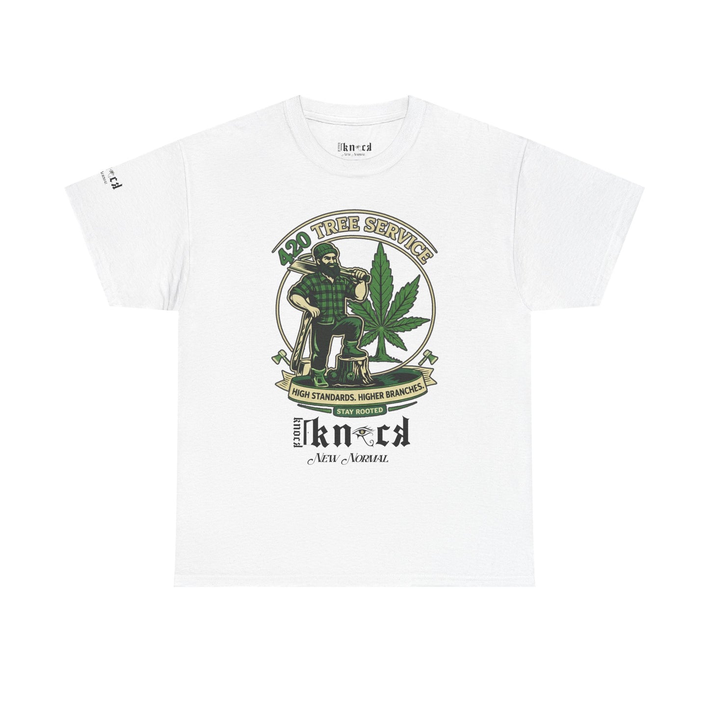 Cannabis Vintage Crew T-Shirt — 'To Thine Own Self' Graphic Tee