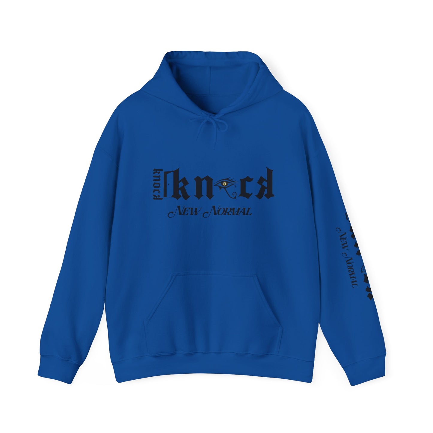 Hoodie - 'Fun Is Free' Color Splash Graphic Hoodie with 'kn?cd' Gothic Logo