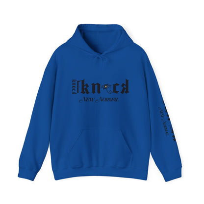 Hoodie - 'Fun Is Free' Color Splash Graphic Hoodie with 'kn?cd' Gothic Logo