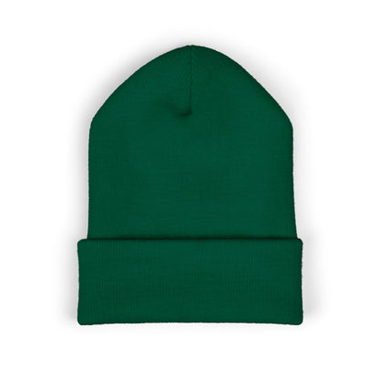 Embroidered 'Kneed New Normal' Cuffed Beanie – Gothic Streetwear Knit Hat