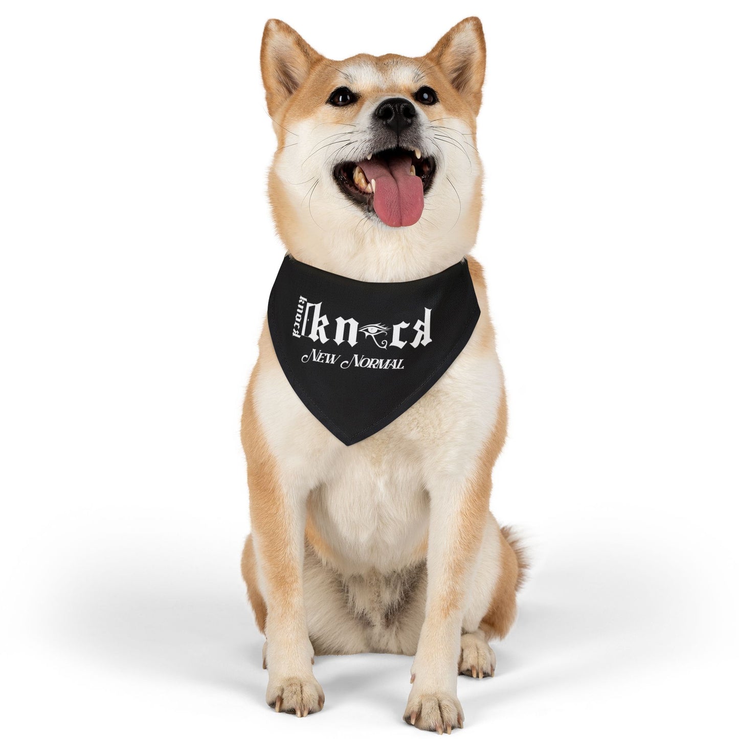 Pet Bandana Collar — 'knocd: A New Normal' Gothic Dog Bandana Collar