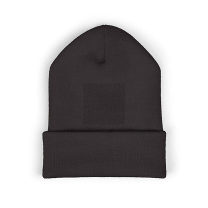 Embroidered 'Kneed New Normal' Cuffed Beanie – Gothic Streetwear Knit Hat