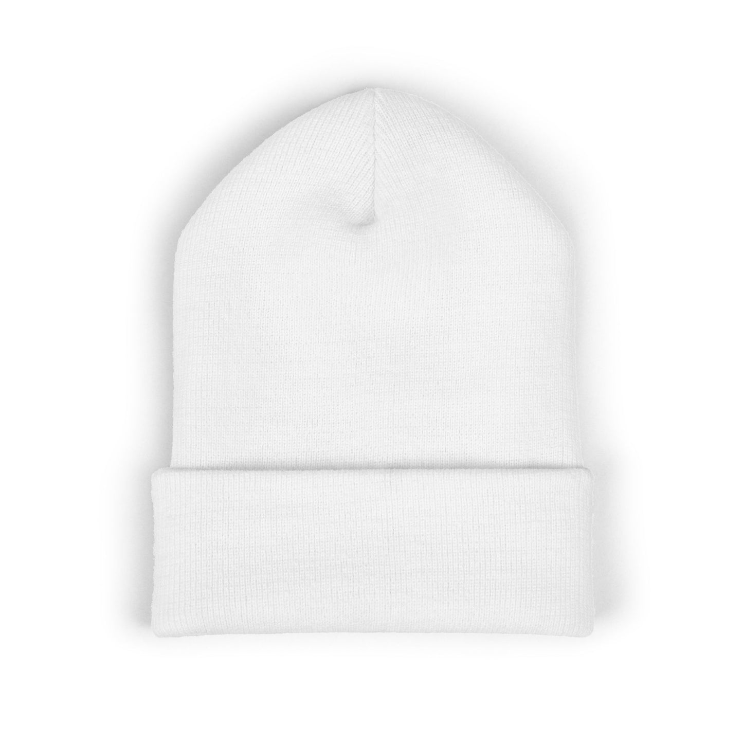 Embroidered 'Kneed New Normal' Cuffed Beanie – Gothic Streetwear Knit Hat