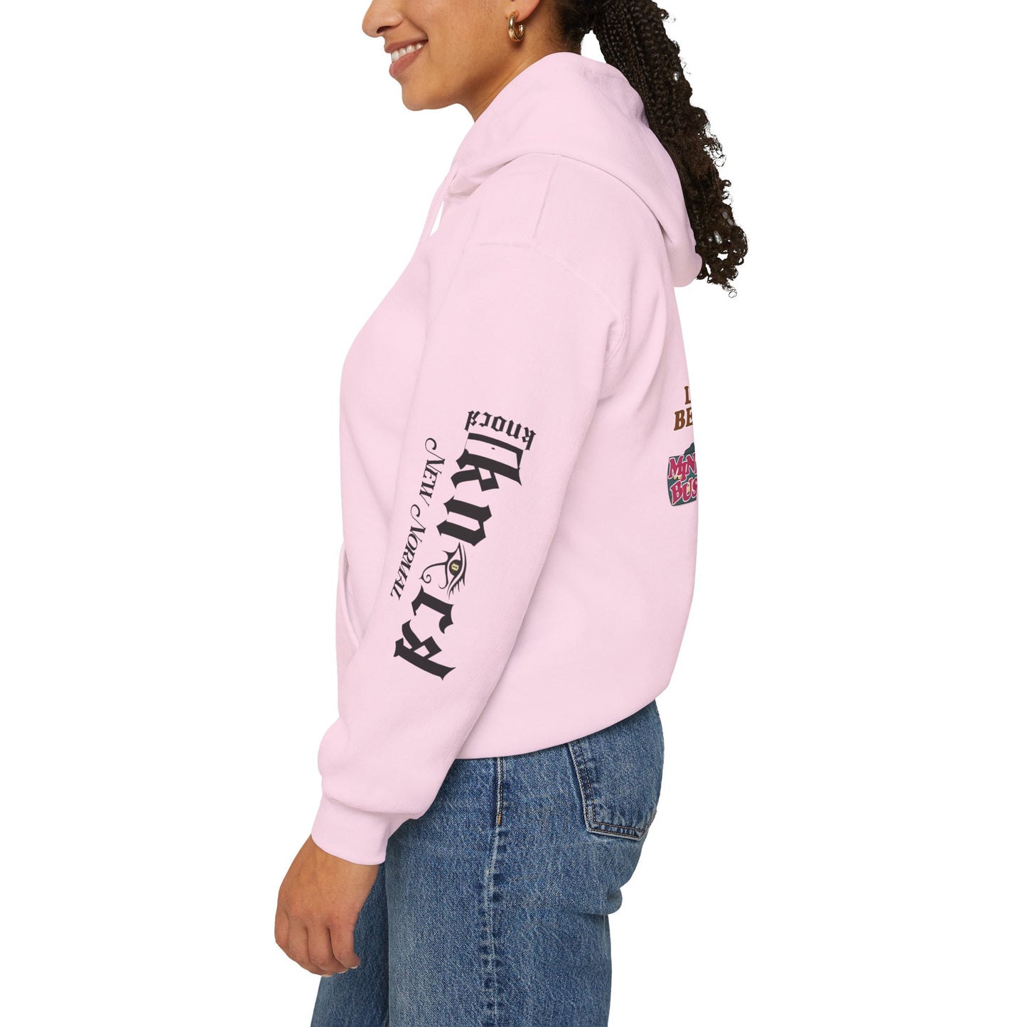 Hoodie — "Let Me Be Blunt" Retro Smoke Graphic Pullover