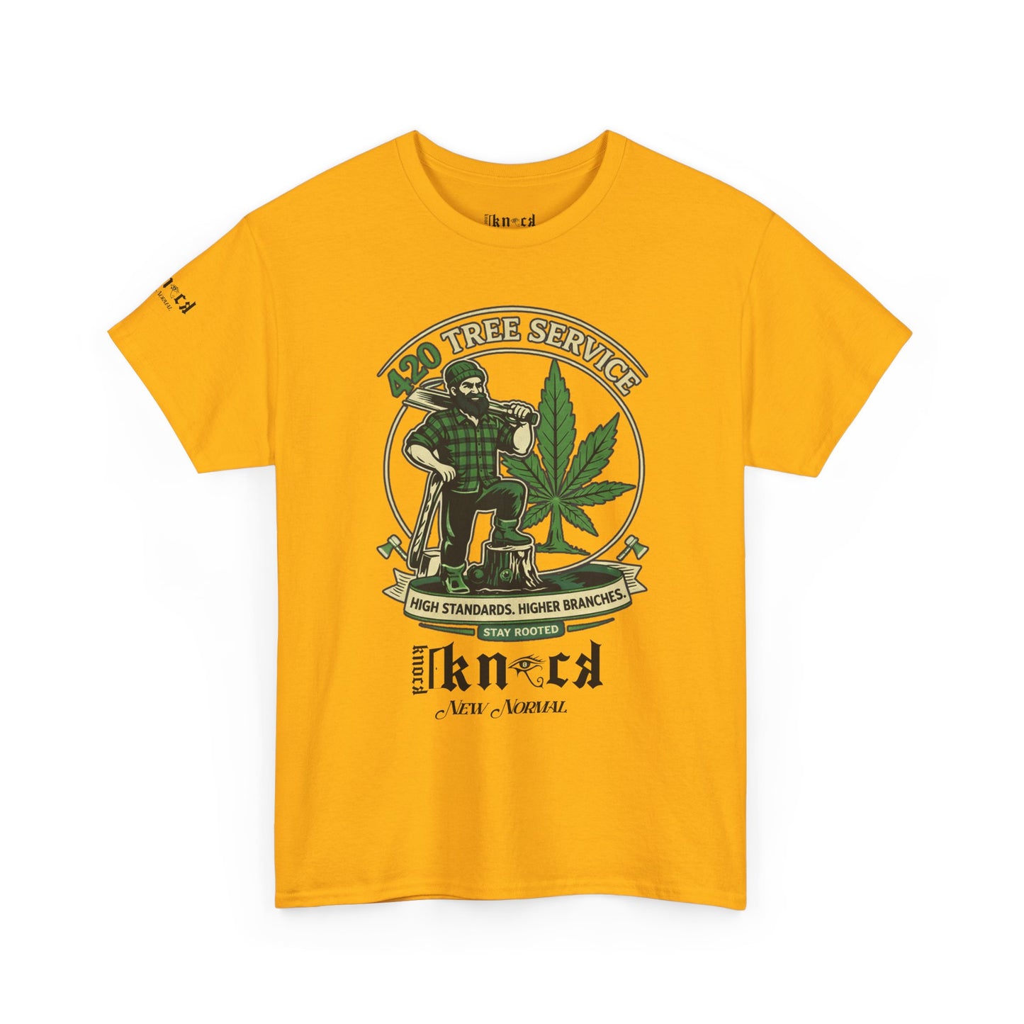 Cannabis Vintage Crew T-Shirt — 'To Thine Own Self' Graphic Tee