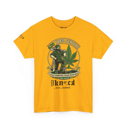 Cannabis Vintage Crew T-Shirt — 'To Thine Own Self' Graphic Tee