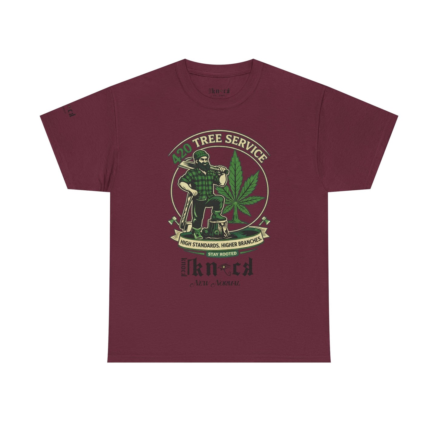 Cannabis Vintage Crew T-Shirt — 'To Thine Own Self' Graphic Tee