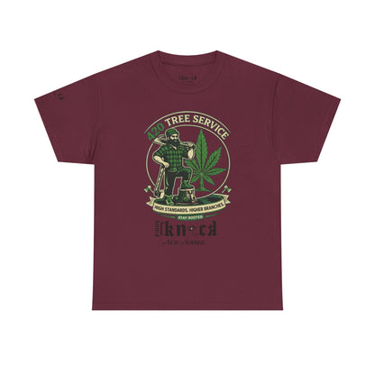 Cannabis Vintage Crew T-Shirt — 'To Thine Own Self' Graphic Tee